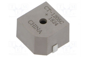 Sound transducer: electromagnetic signaller SMD 2.55kHz 30mA