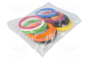 Filament: multipack Ø: 1.75mm Kit: PLA 12pcs L: 10m