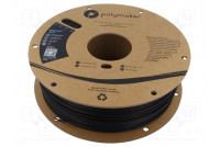 Filament: PLA 1.75mm black 190÷230°C 1kg Table temp: 45°C