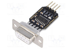 Moduuli: muunnin RS232/TTL MAX202 D-Sub 9pin,koukku- 5VDC