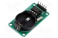 Module: RTC DS1302 serial 3.3÷5VDC RTC battery,pin strips