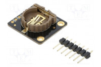 Moduuli: RTC DS3231M I2C 3,3÷5,5VDC RTC paristo,koukku-