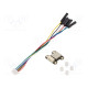 Anturi: etäisyys laser 3,3÷5VDC I2C,UART 0,04÷4m IC: VL53L1X