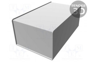 Enclosure: desktop 1456 X: 152mm Y: 254mm Z: 102mm aluminium