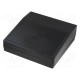 Enclosure: desktop X: 219mm Y: 221mm Z: 78mm polystyrene black