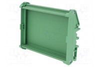 Enclosure: enclosure base Y: 100mm X: 100mm Z: 37.3mm green