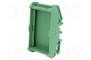 Enclosure: enclosure base Y: 100mm X: 30mm Z: 37.3mm green