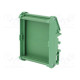 Enclosure: enclosure base Y: 100mm X: 60mm Z: 37.3mm green