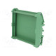 Enclosure: enclosure base Y: 100mm X: 80mm Z: 37.3mm green