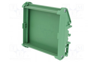 Enclosure: enclosure base Y: 100mm X: 80mm Z: 37.3mm green