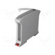 Enclosure: for DIN rail mounting Y: 101mm X: 17.5mm Z: 80.2mm