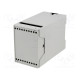 Enclosure: for DIN rail mounting Y: 109mm X: 55mm Z: 75mm ABS