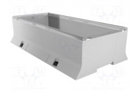 Enclosure: for DIN rail mounting Y: 110mm X: 213mm Z: 53.3mm ABS