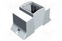 Enclosure: for DIN rail mounting Y: 110mm X: 53.5mm Z: 62mm grey