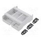 Enclosure: for DIN rail mounting Y: 89.75mm X: 89.2mm Z: 32mm