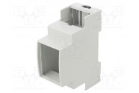 Enclosure: for DIN rail mounting Y: 89mm X: 36mm Z: 67mm ABS