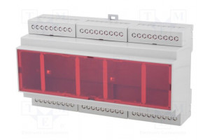 Enclosure: for DIN rail mounting Y: 90.2mm X: 159.5mm Z: 57.5mm