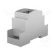 Enclosure: for DIN rail mounting Y: 90.5mm X: 36.3mm Z: 62mm