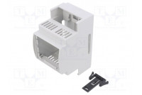 Enclosure: for DIN rail mounting Y: 90.5mm X: 53.5mm Z: 62mm