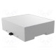 Enclosure: for DIN rail mounting Y: 90mm X: 106.2mm Z: 32mm grey