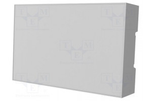 Enclosure: for DIN rail mounting Y: 90mm X: 142mm Z: 32mm grey