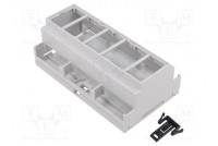 Enclosure: for DIN rail mounting Y: 90mm X: 160mm Z: 58mm PPO