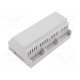 Enclosure: for DIN rail mounting Y: 90mm X: 160mm Z: 58mm PPO