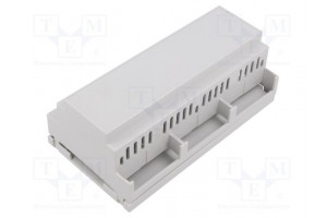 Enclosure: for DIN rail mounting Y: 90mm X: 160mm Z: 58mm PPO