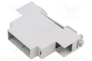 Enclosure: for DIN rail mounting Y: 90mm X: 18mm Z: 58mm PPO