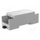 Enclosure: for DIN rail mounting Y: 90mm X: 36.1mm Z: 32mm grey