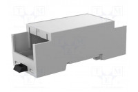 Enclosure: for DIN rail mounting Y: 90mm X: 36.1mm Z: 32mm grey