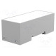 Enclosure: for DIN rail mounting Y: 90mm X: 36.1mm Z: 32mm grey