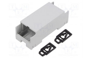 Enclosure: for DIN rail mounting Y: 90mm X: 36mm Z: 33.5mm ABS