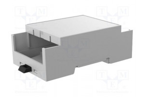 Enclosure: for DIN rail mounting Y: 90mm X: 53.3mm Z: 32mm grey