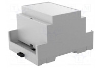 Enclosure: for DIN rail mounting Y: 90mm X: 71.2mm Z: 53mm PPO