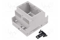 Enclosure: for DIN rail mounting Y: 90mm X: 71mm Z: 58mm PPO