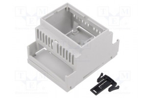 Enclosure: for DIN rail mounting Y: 90mm X: 71mm Z: 58mm PPO