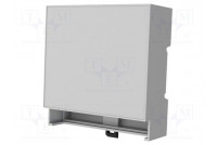 Enclosure: for DIN rail mounting Y: 90mm X: 87.7mm Z: 32mm grey