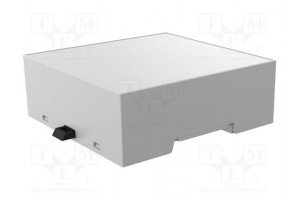 Enclosure: for DIN rail mounting Y: 90mm X: 87.7mm Z: 32mm grey