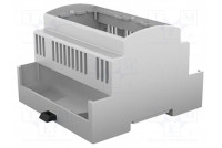 Enclosure: for DIN rail mounting Y: 90mm X: 87.8mm Z: 62mm grey