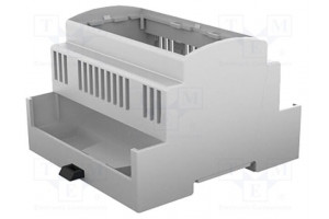 Enclosure: for DIN rail mounting Y: 90mm X: 87.8mm Z: 62mm grey