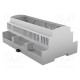 Enclosure: for DIN rail mounting Y: 91mm X: 160.2mm Z: 62mm grey