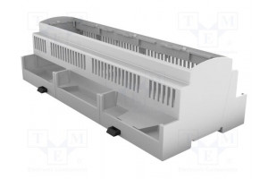 Enclosure: for DIN rail mounting Y: 91mm X: 213mm Z: 62mm grey