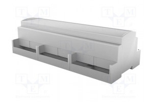 Enclosure: for DIN rail mounting Y: 91mm X: 213mm Z: 62mm grey