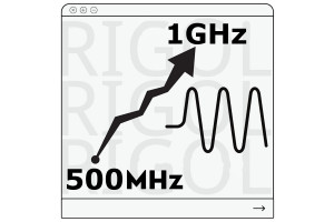 Rigol DHO5008-BWU05T10 500MHz - 1GHz OPTIO