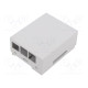 Enclosure: for computer grey for DIN rail mounting