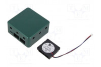 Enclosure: for router aluminium green