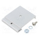 DIN rail mounting bracket aluminium 42mm Rail: TS35