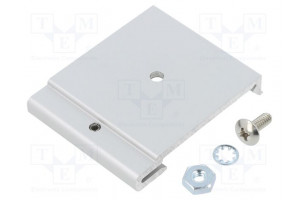 DIN rail mounting bracket aluminium 42mm Rail: TS35