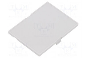 Front panel light grey 1597